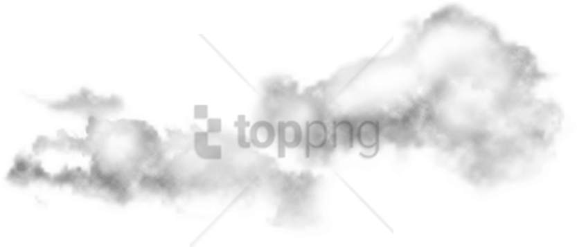 Free Png Dark Clouds Background Png Png Image With - Monochrome Clipart (851x427), Png Download