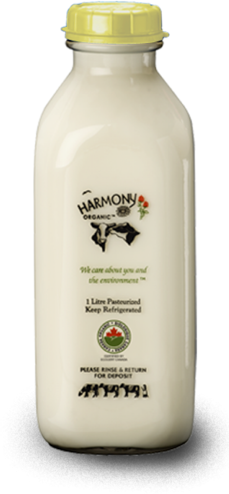 Organic 10% Half &amp - Harmony Organic Milk Clipart (460x1012), Png Download