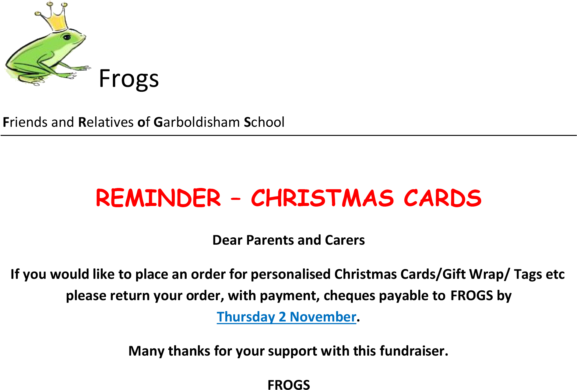 Frogs Christmas Cards Reminder - Child Clipart (1895x1280), Png Download