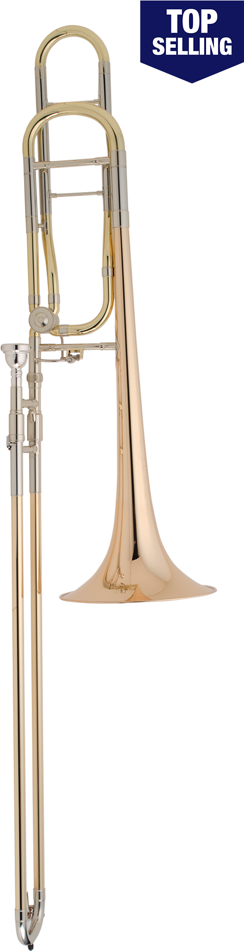 Cg Conn Professional Model 88ho Tenor Trombone - Types Of Trombone Clipart (600x2000), Png Download