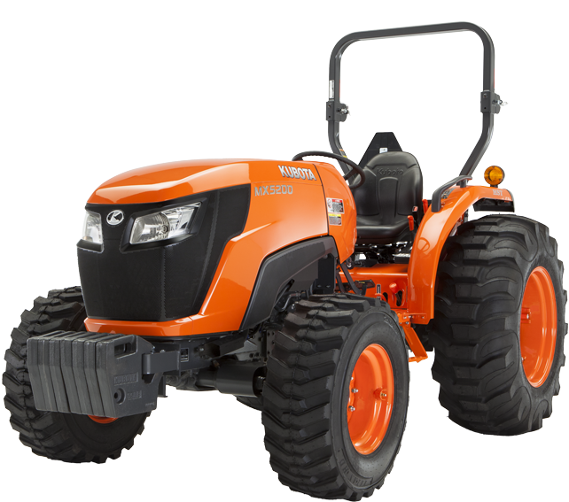 Alternate Text - Kubota Mx5200 Clipart (900x619), Png Download