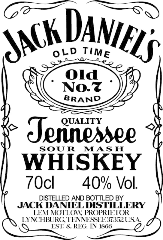 Estampa Jak Daniels - Jack Daniels Svg Free Clipart (800x800), Png Download