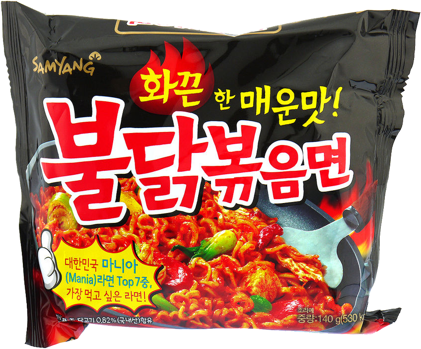 S-l1000 - Samyang Hot Chicken Flavour Ramen Clipart (1000x716), Png Download