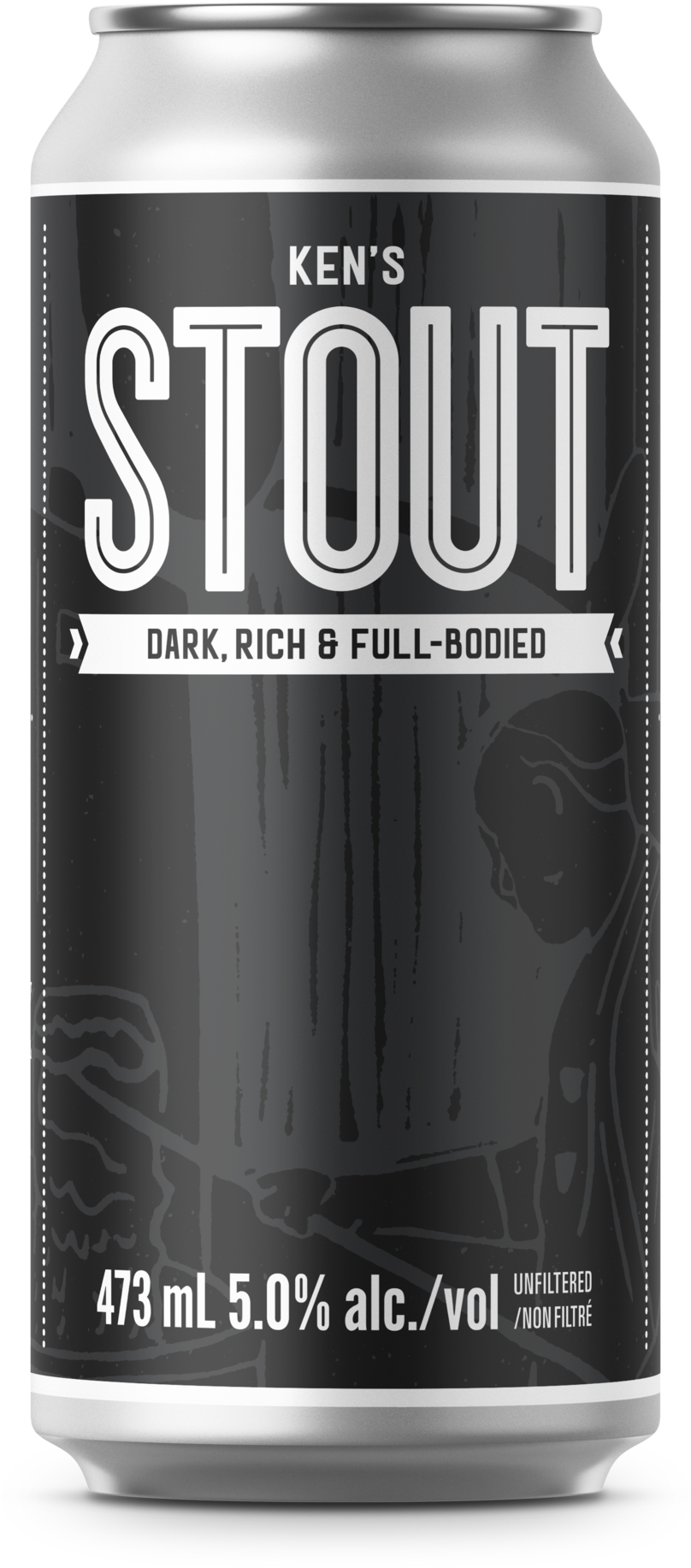 Cb Stout Beer Can Clipart (1000x2083), Png Download