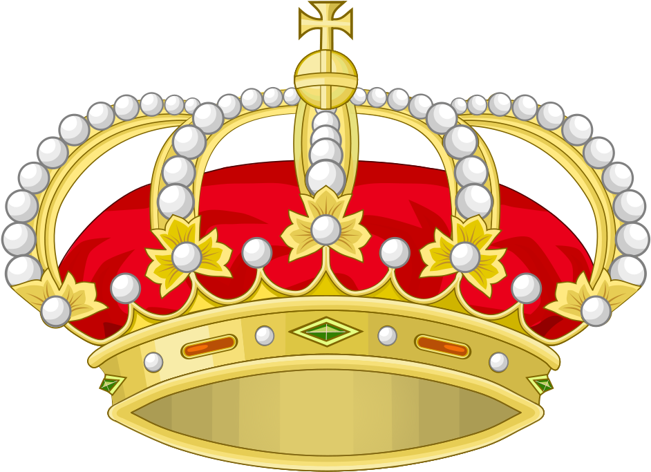 Heraldic Royal Crown In Navarre - Navarre Coat Of Arms Clipart (1000x704), Png Download
