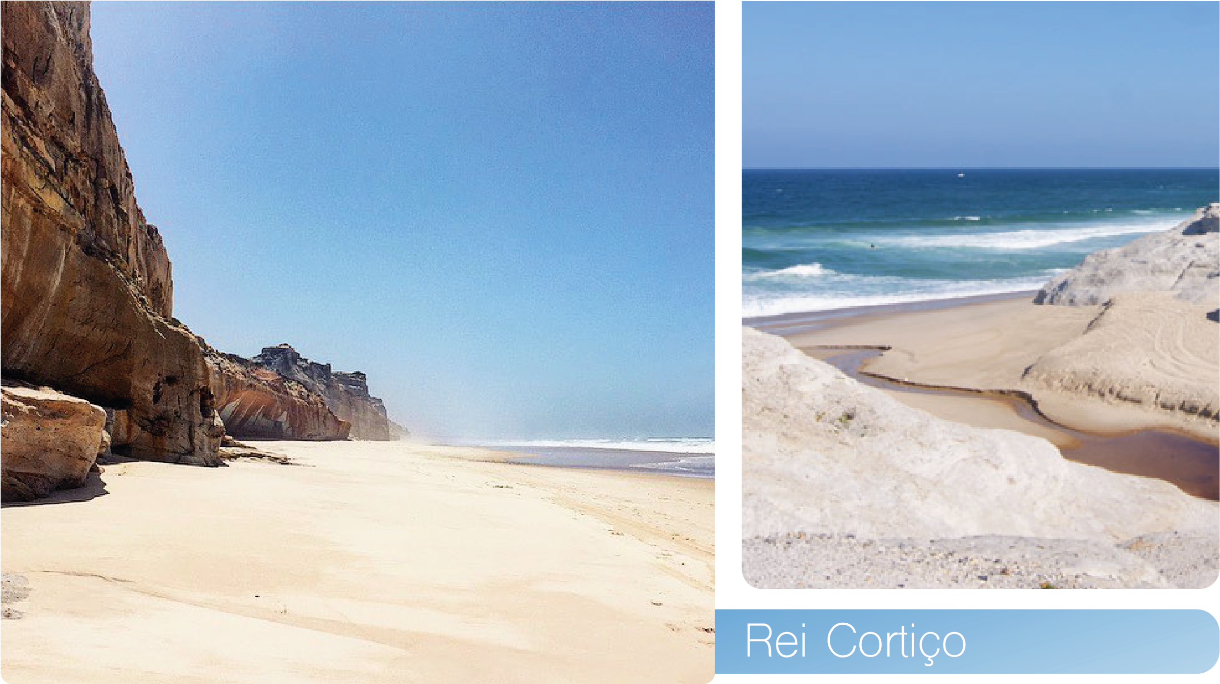 Portugal Realty, Property For Sale In Portugal, Portugal - Silver Coast Portugal Beaches Clipart (2603x1439), Png Download