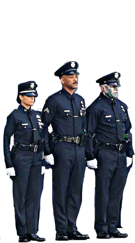 Police Officer Clipart (454x813), Png Download