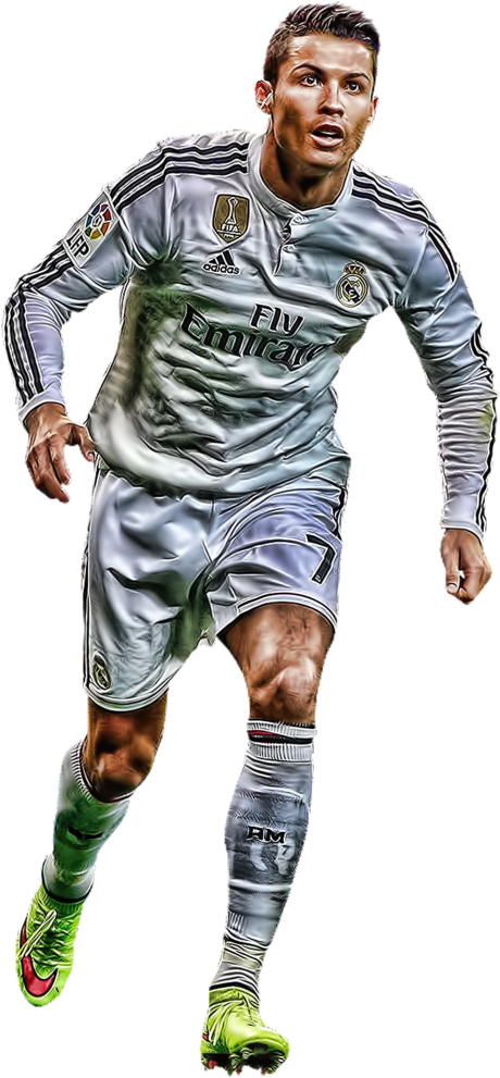 Ronaldo Png 2015 - Cristiano Ronaldo Png Topaz Clipart (716x1117), Png Download