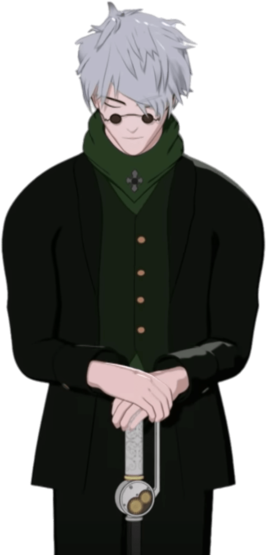 Comics And Fantasy - Rwby Ozpin Clipart (565x1130), Png Download