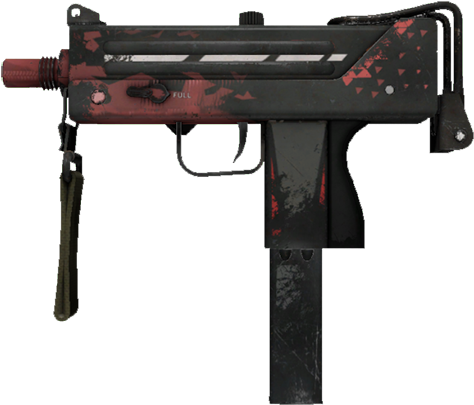 No Caption Provided - Csgo Mac 10 Tatter Clipart (810x455), Png Download