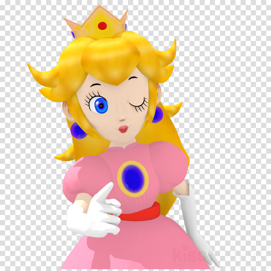 Princess Peach Mario 64 Clipart Super Mario 64 Ds Princess - Cartoon Characters For Girl Birthday - Png Download (900x900), Png Download