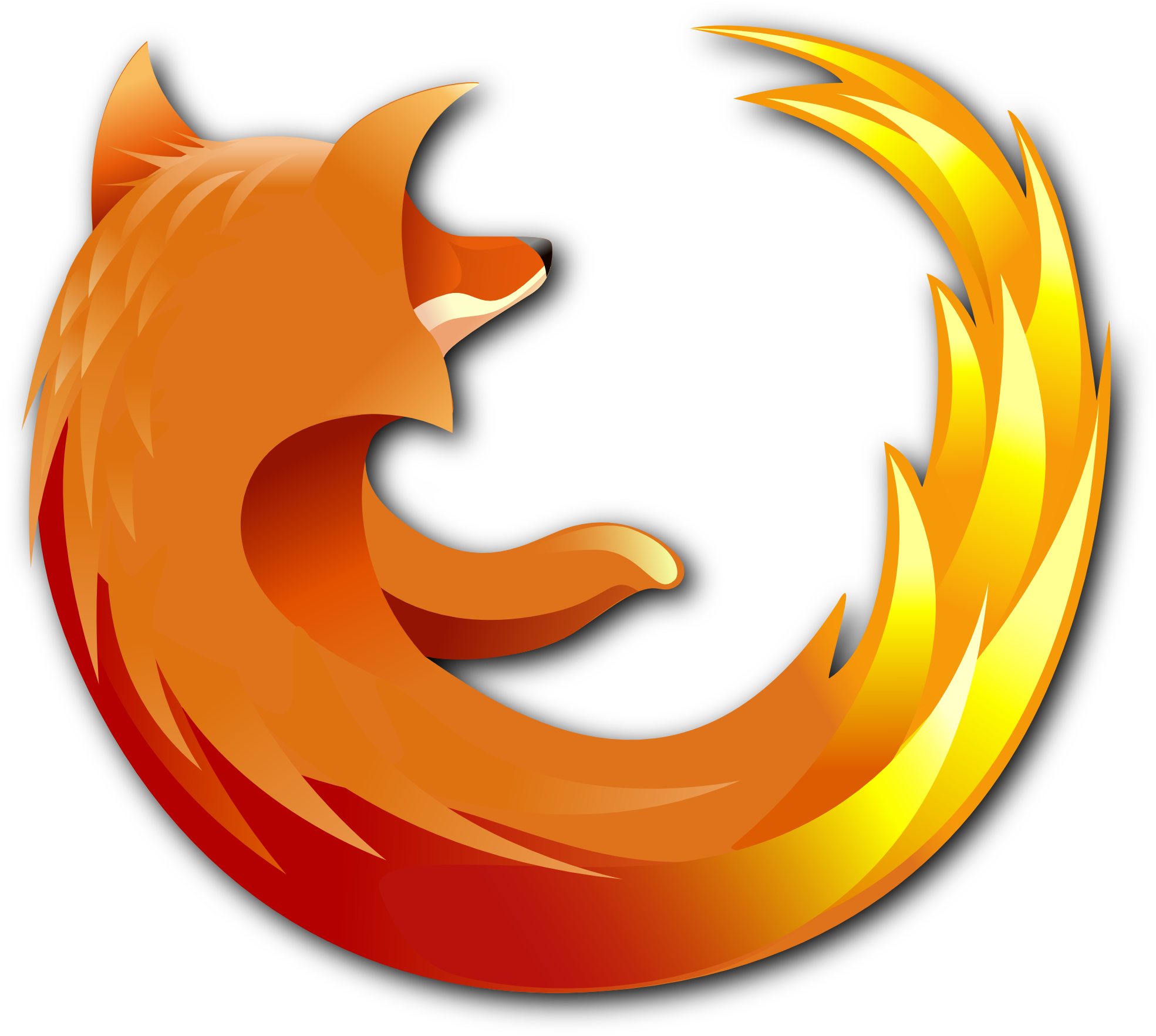 Fire Fox Logo Animal Clipart (2000x1917), Png Download