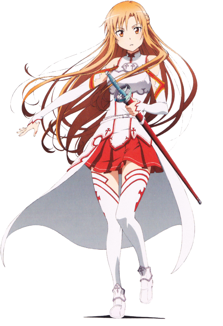 Sword Art Online Asuna Clipart (712x1039), Png Download