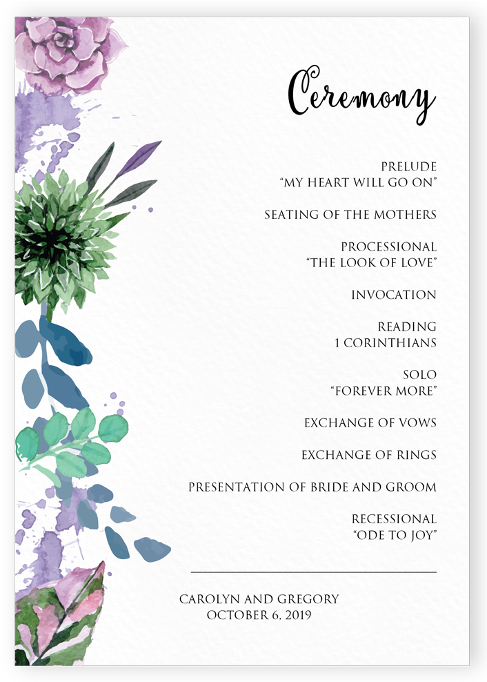 Program Watercolor Painting - Verbena Clipart (1000x1000), Png Download