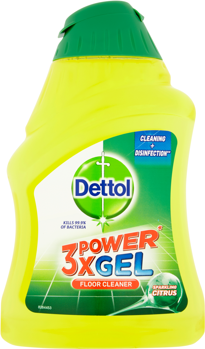 Dettol 3x Power Floor Gel - Dettol Clipart (1200x1200), Png Download