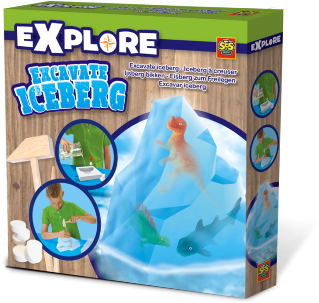 Excavate Iceberg - Ses 25084 Observing Ants Educational Toy Clipart (700x641), Png Download