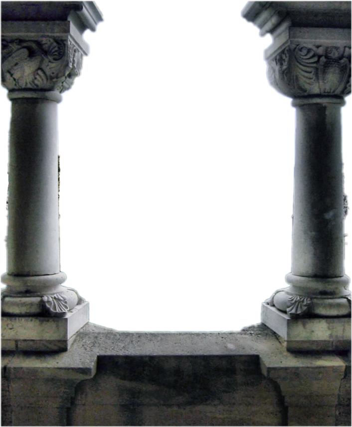 #balcony #pillars #castle - Column Clipart (1024x1024), Png Download