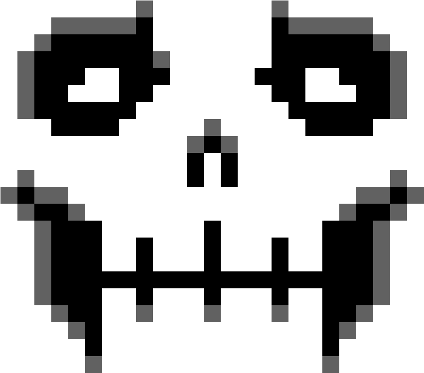 Skeletor By Avreactor - Pixel Art Slime Idle Clipart (1190x1020), Png Download