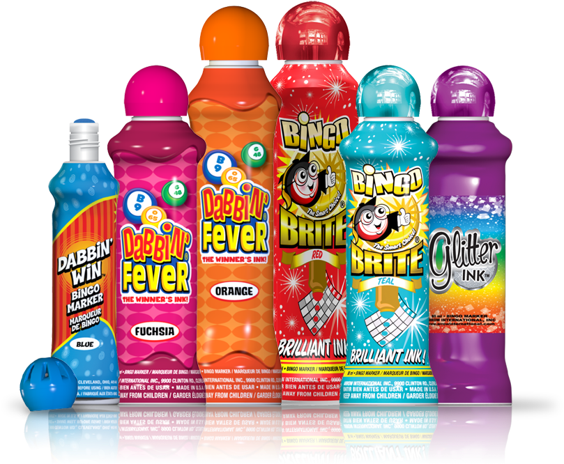 Arrow International Bingo Ink - Plastic Bottle Clipart (819x683), Png Download