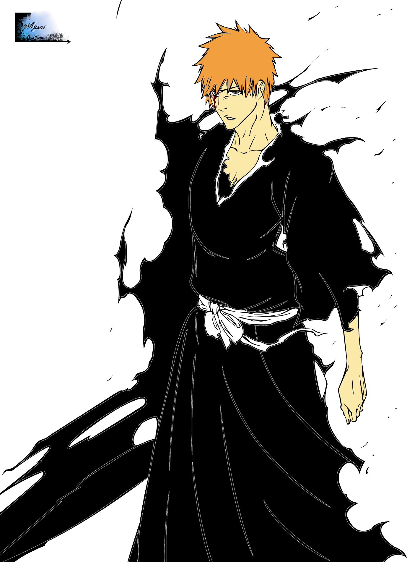 Kurosaki Ichigo Images Ichigo ♥♥♥ Hd Wallpaper And - Ichigo Fullbringer Clipart (1387x1900), Png Download