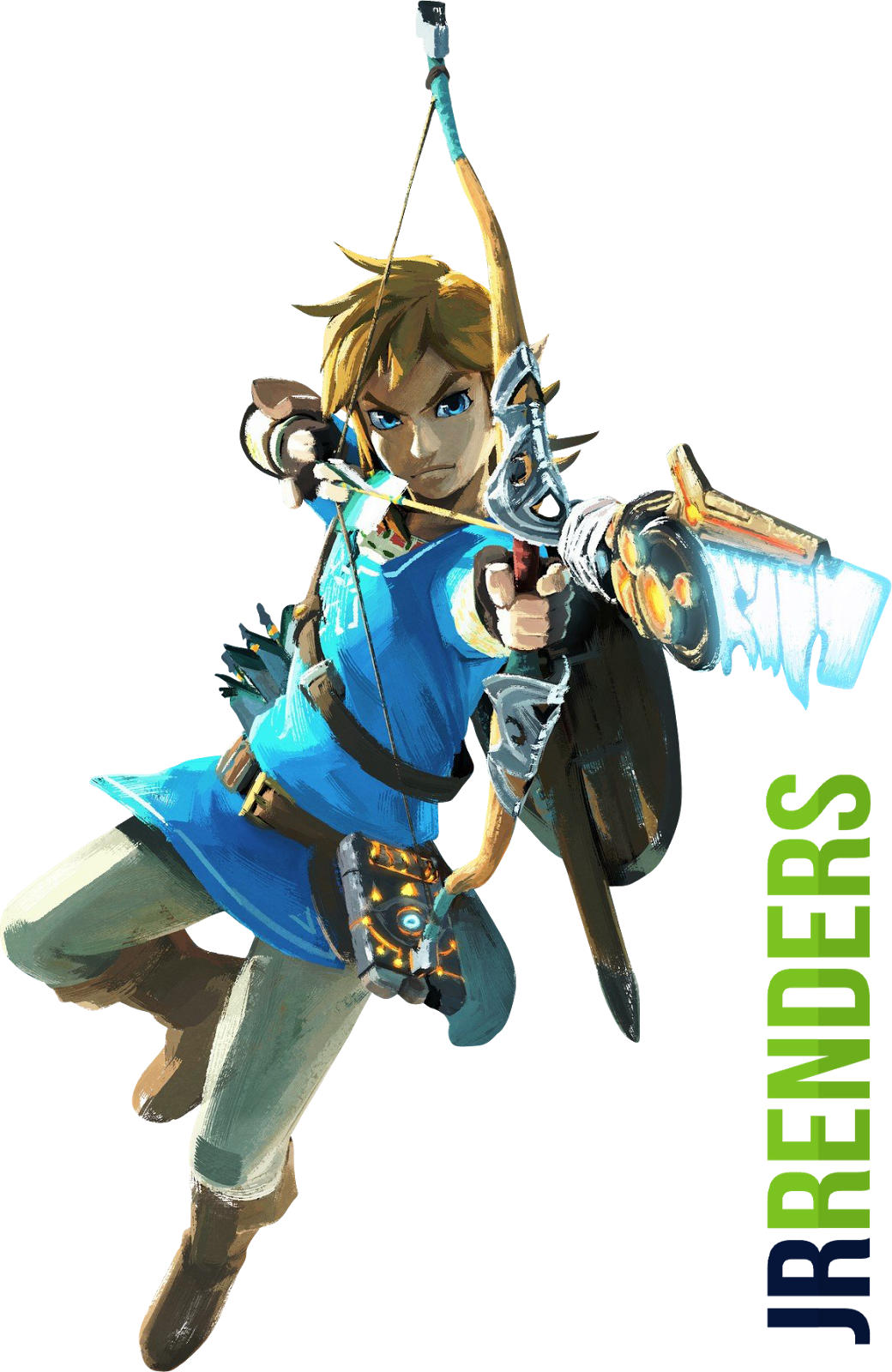 The Legend Of Zelda - Link Zelda Breath Of The Wild Clipart (1040x1600), Png Download