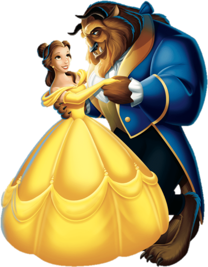 Disney Descendants Png , Png Download - Beauty And The Beast Png Clipart (845x1084), Png Download