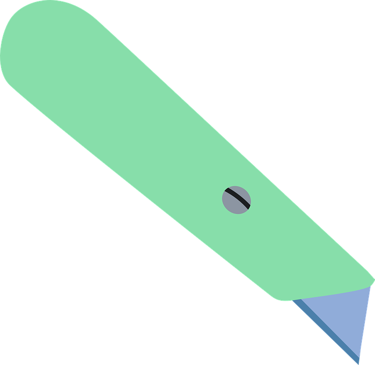 Fountain Clipart Cardboard - Craft Knife Clipart - Png Download (739x720), Png Download