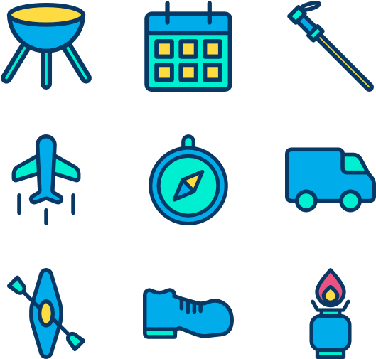 Camping Clipart (600x564), Png Download