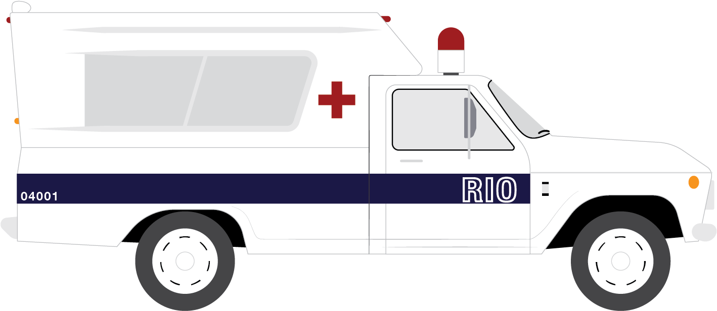 1458 X 833 6 - Ambulance Car Side Png Clipart (1458x833), Png Download