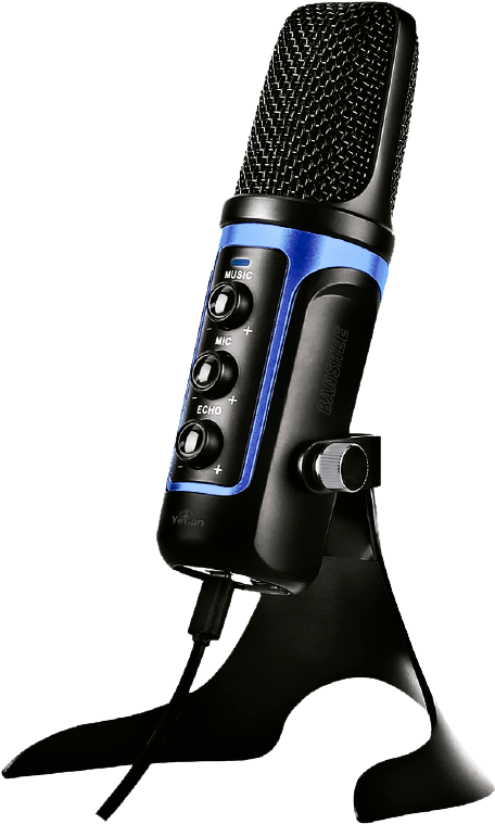 Microfono Usb Banshee Serie - Microfono Yeyian Clipart (800x800), Png Download