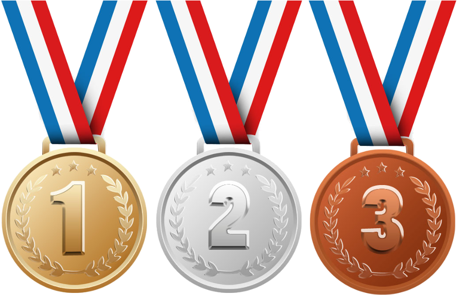 13 Feb 2019 - Gold Silver Bronze Medal Png Clipart (900x575), Png Download