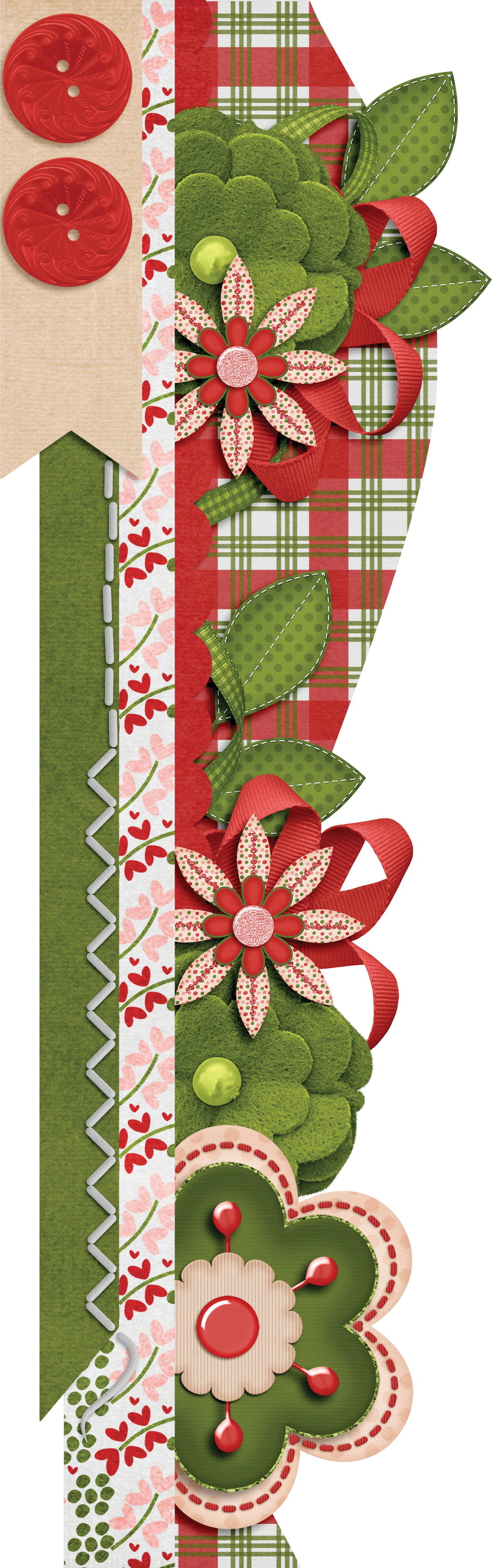 Borders Clipart (1130x3600), Png Download