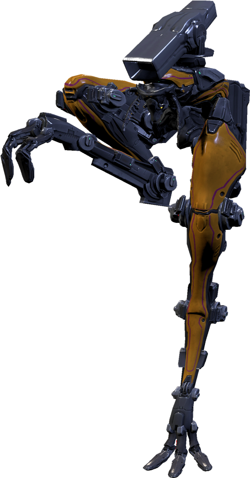 Shockwavemoade2 - Warframe Moa Png Clipart (688x1044), Png Download