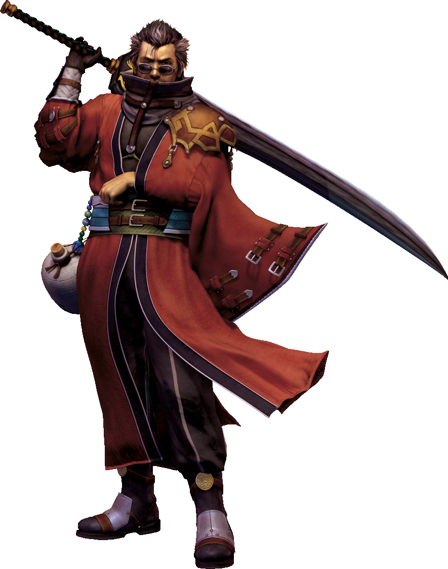 Final Fantasy 10 Character Auron Clipart (885x1122), Png Download