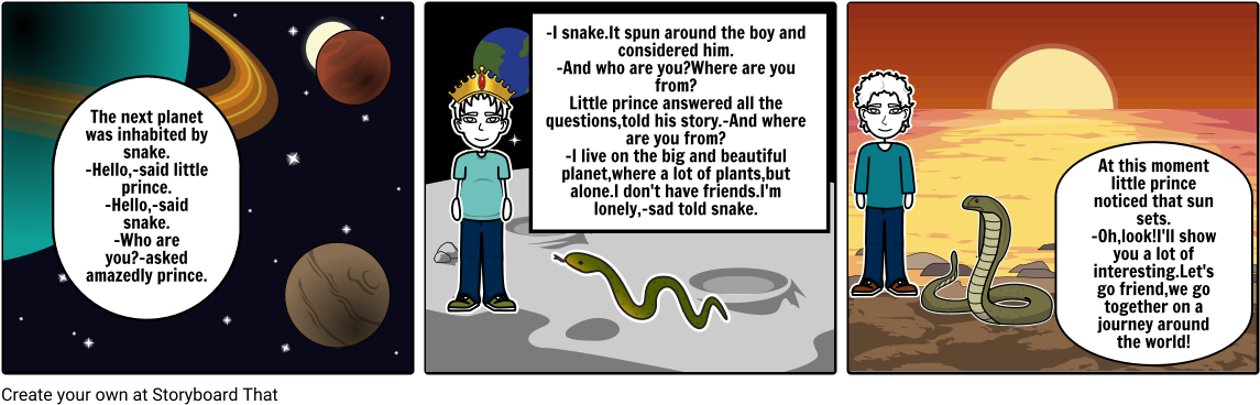 Little Prince - Cartoon Clipart (1164x385), Png Download