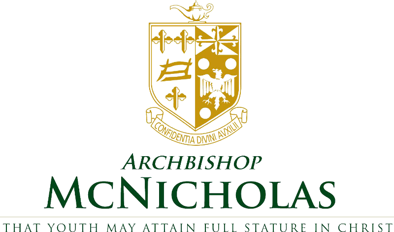 Mcnicholas Logo - Mcnicholas High School Logo Clipart (800x471), Png Download