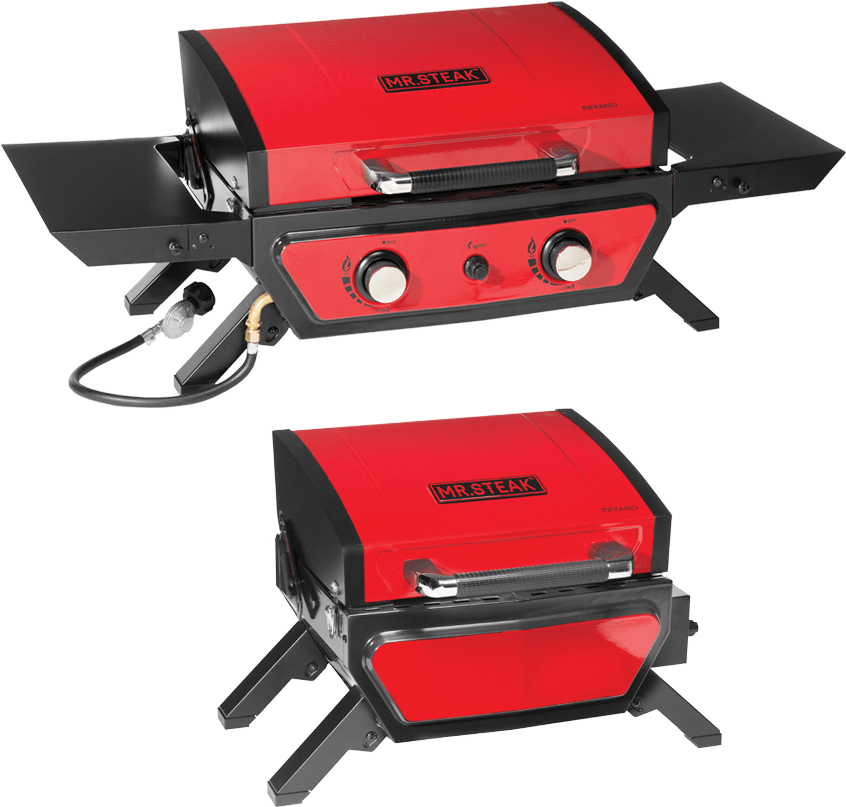 Portable Grills - Mr Steak Portable Grill Clipart (845x890), Png Download