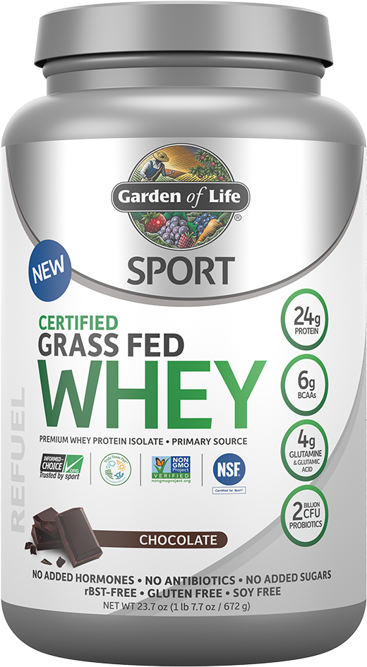 Garden Of Life Whey Protein Clipart (1000x1000), Png Download