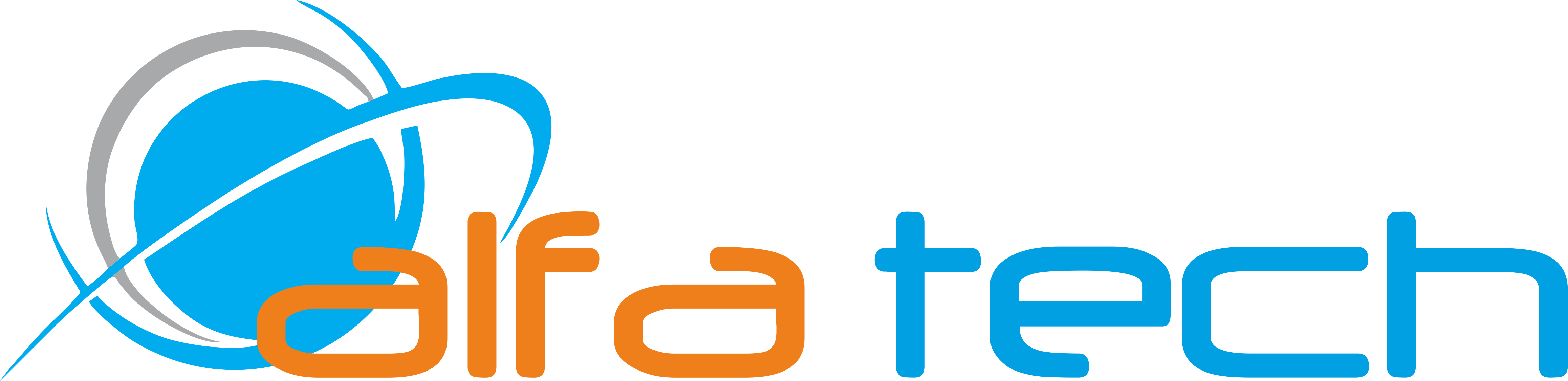Alfa Tech Logo Clipart (4632x1126), Png Download