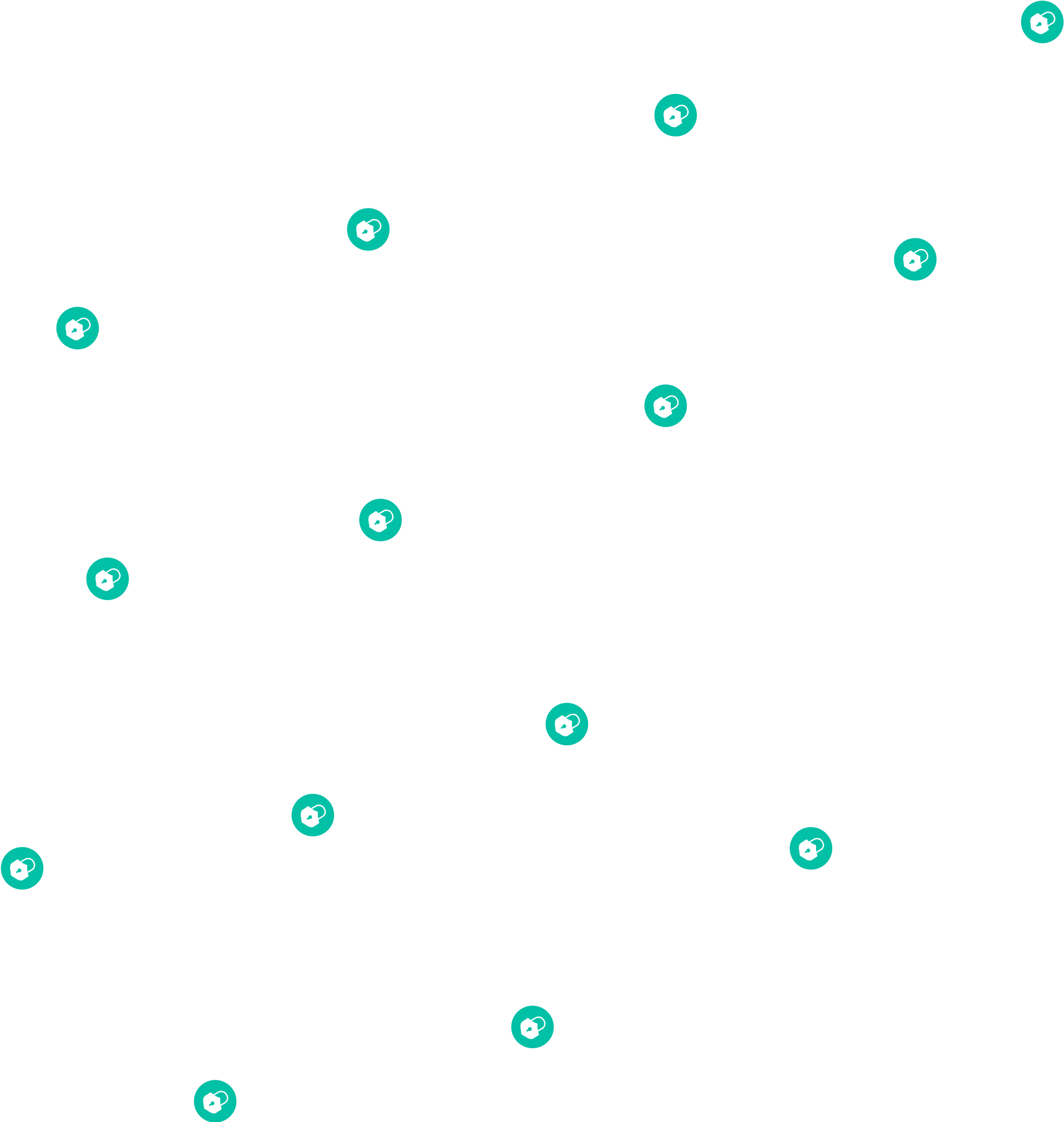 End To End Encryption - Circle Clipart (2130x2262), Png Download