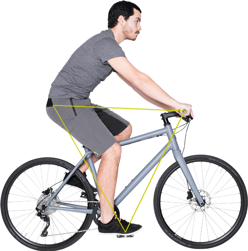 Cyclist Png Cyclist Png - Man On Bike Png Clipart (850x910), Png Download