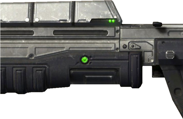 Drawn Rifle Assault Rifle - Halo Clipart (640x480), Png Download