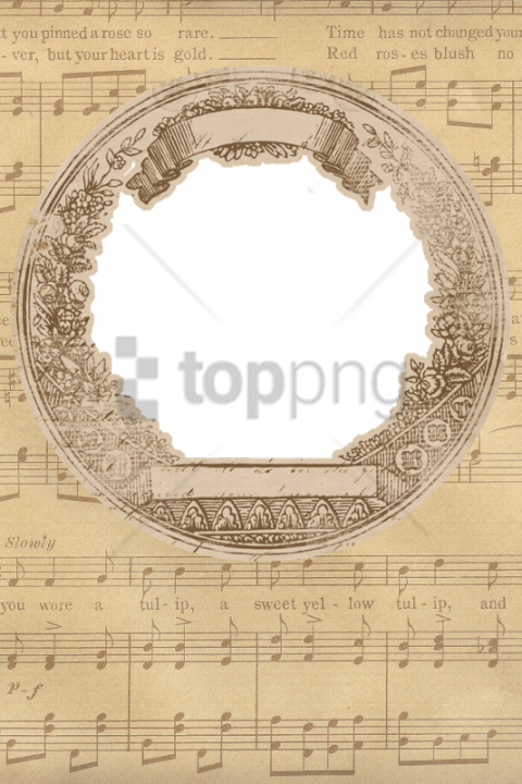 Free Png Music Vintage Frames Png Image With Transparent - Music Vintage Frames Clipart (480x720), Png Download