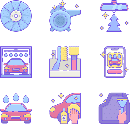 Car Wash Clipart (600x564), Png Download