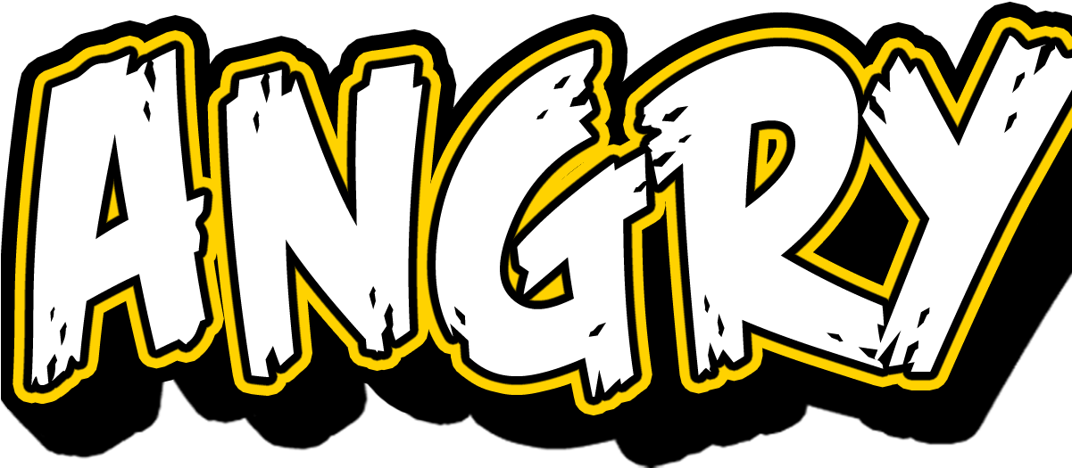 Video Games To The Next Level - Letra De Angry Birds Clipart (1200x566), Png Download