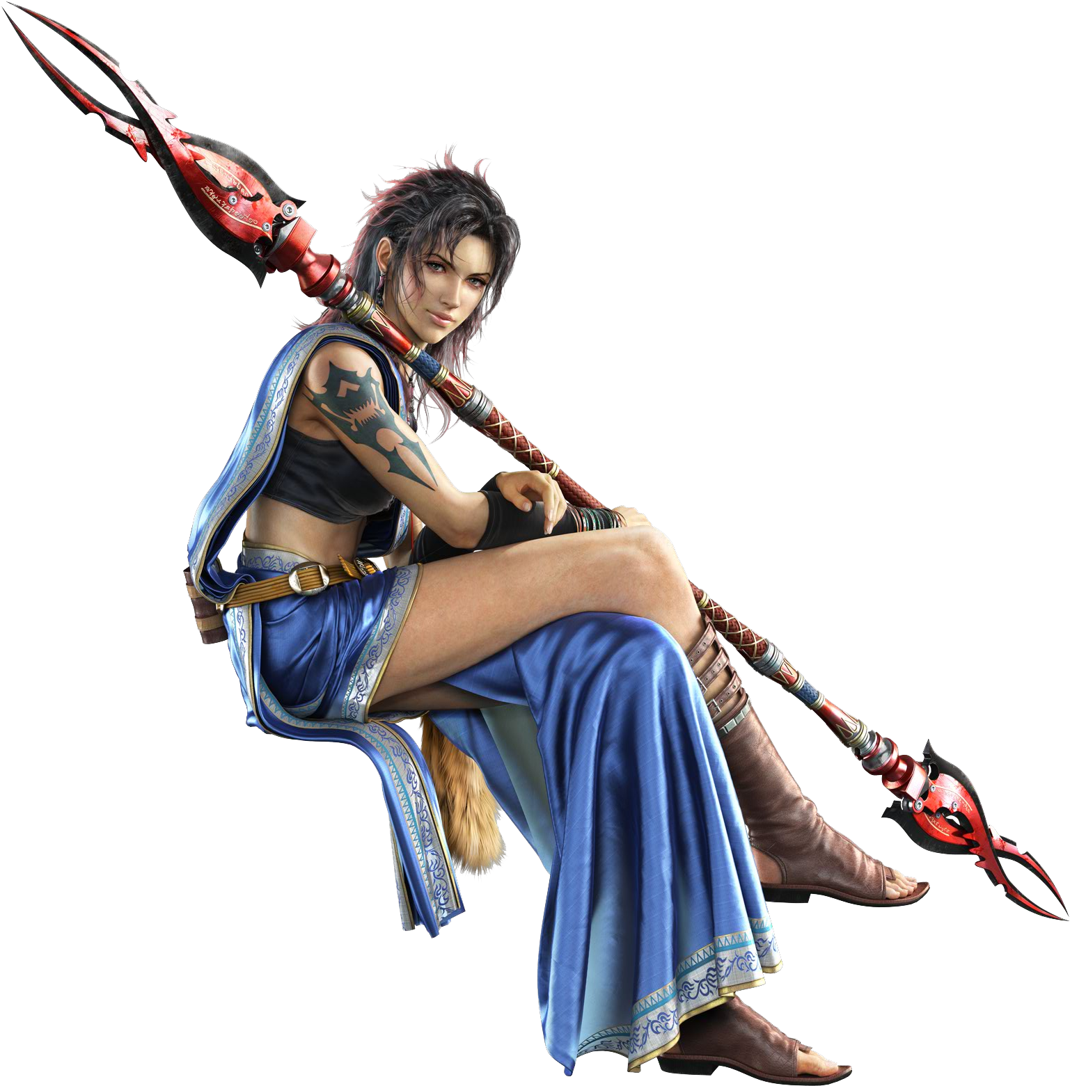 Fantasy Women Clipart Png - Final Fantasy 15 Fang Transparent Png (1537x1561), Png Download