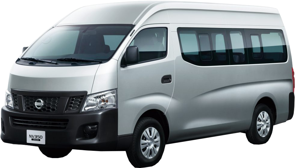 Cargo Van Front Cargo - Toyota Hiace Vs Nissan Urvan Clipart (1200x675), Png Download