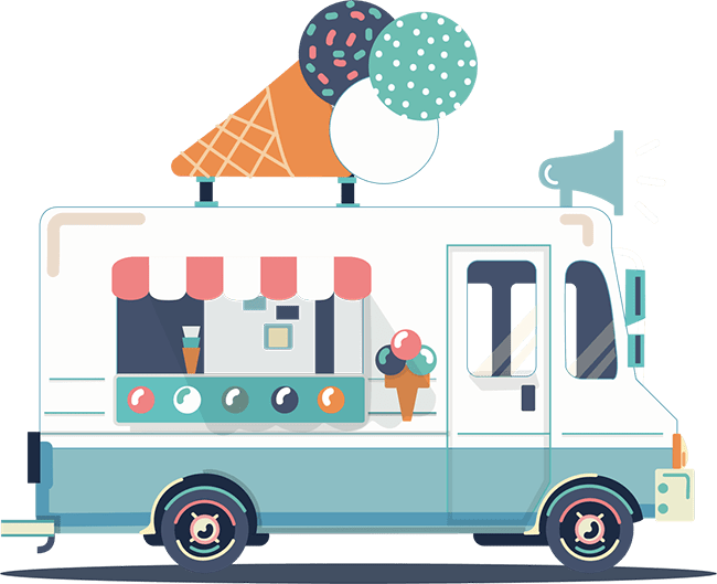 650 X 529 28 - Ice Cream Truck Png Clipart (650x529), Png Download
