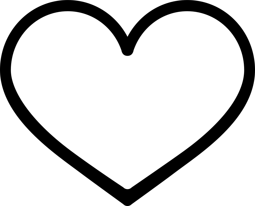 Png File Svg - Silueta Corazon Sin Fondo Clipart (980x792), Png Download