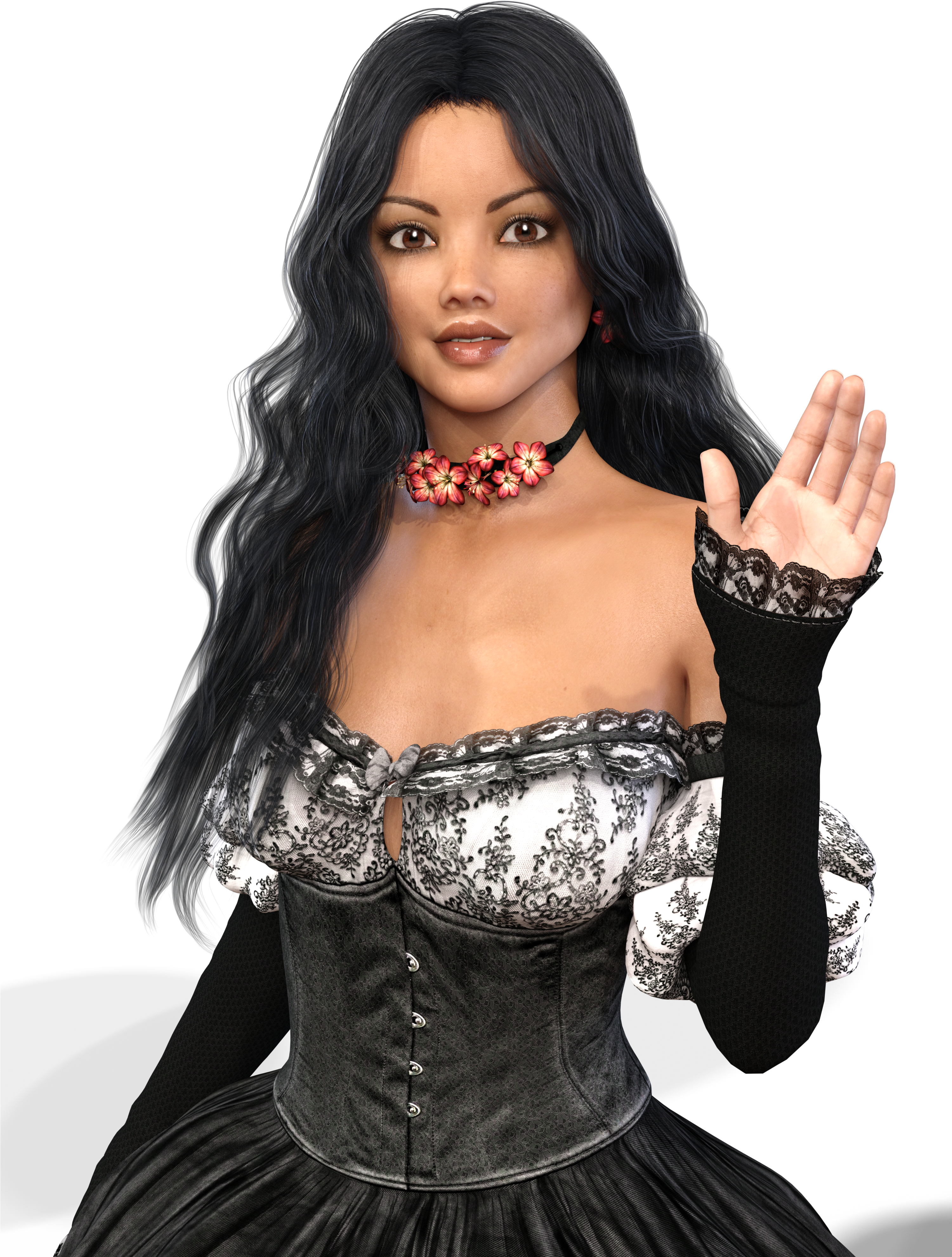 3d Female Model - Photo Shoot Clipart (3000x4000), Png Download